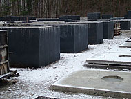 Plac produkacja szamb betonowych Włochy